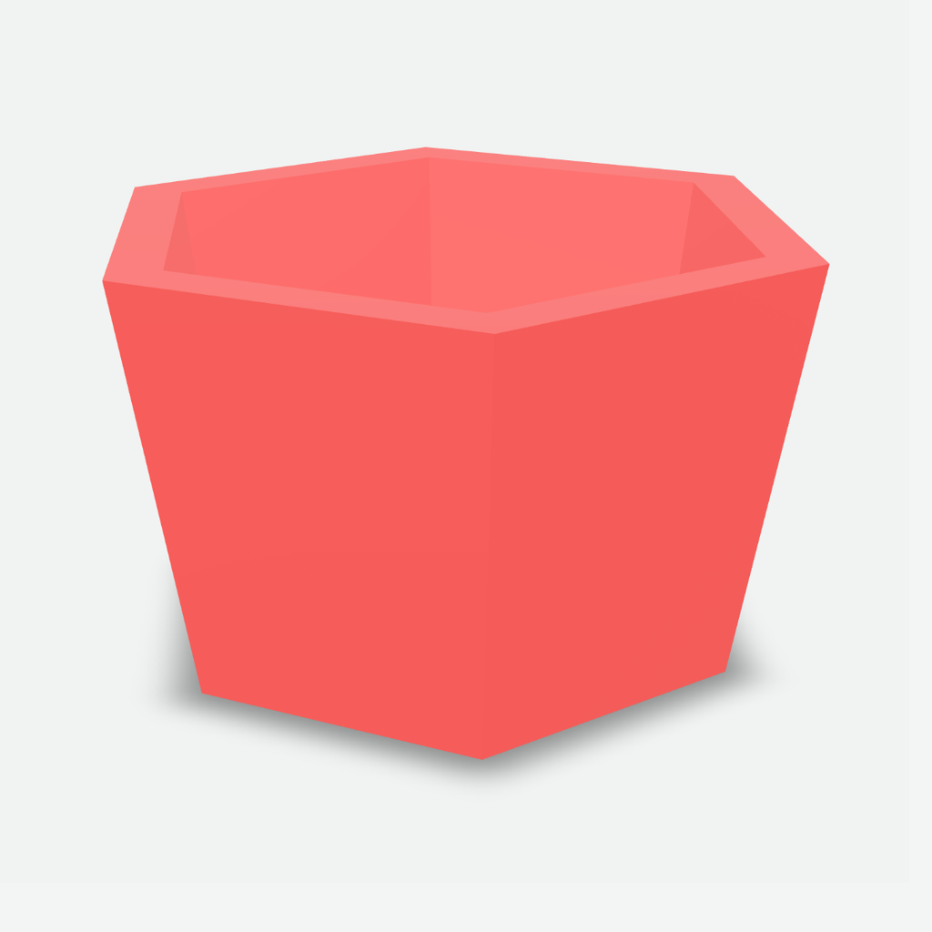 Hex planter