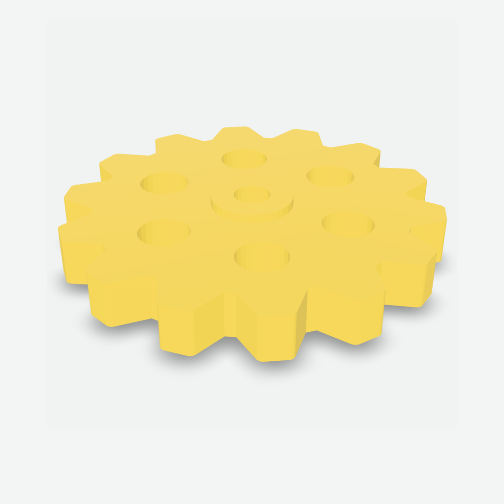 Gear fidget spinner
