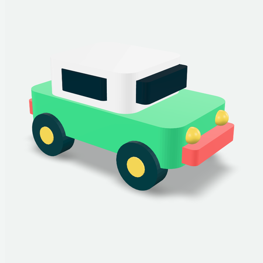 Chunky toy car